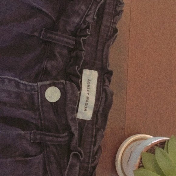 High Waisted Vintage Black Jeans - Picture 2 of 5